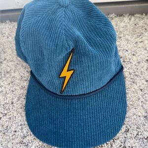 Aviator Nation Corduroy Cap with Lightning Bolt